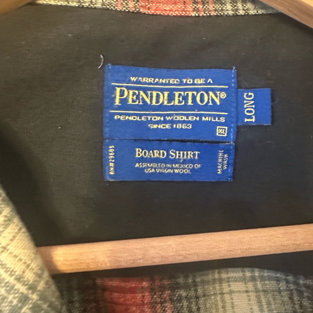 Pendleton Multicolor Plaid Board Shirt